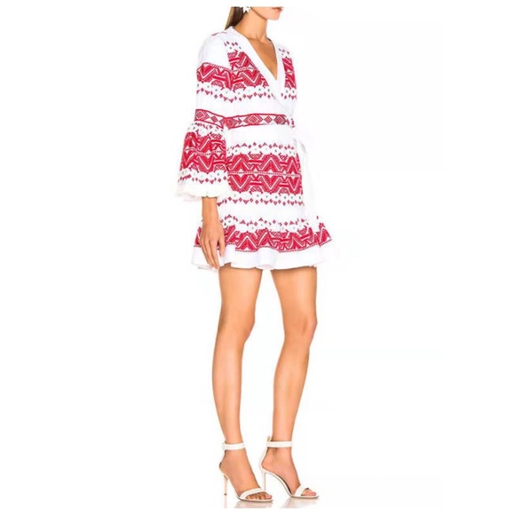 Embroidery Wrap Top The Heloise - Picture 3 of 7